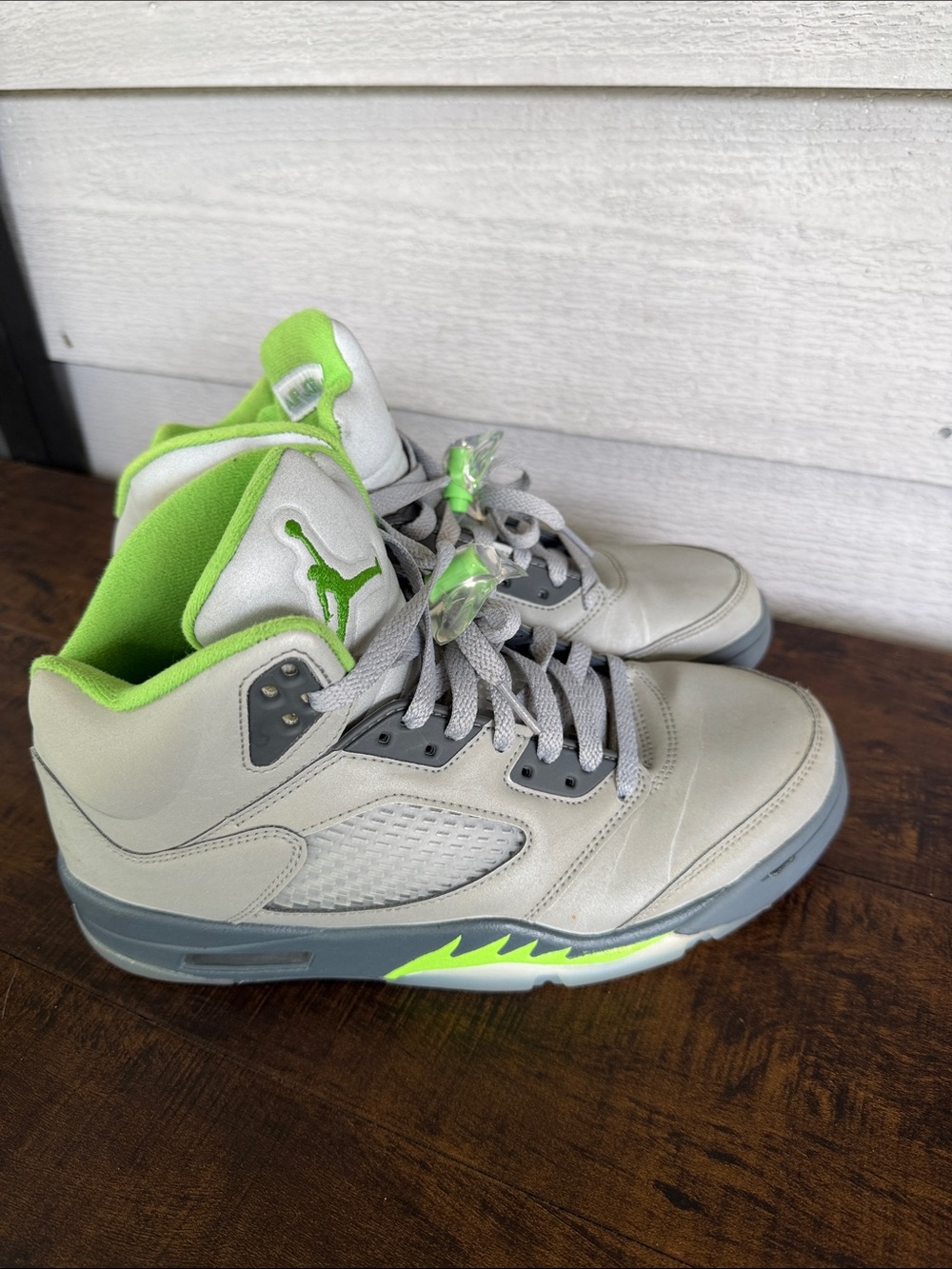 Air Jordan 5 Green Bean Sneakers